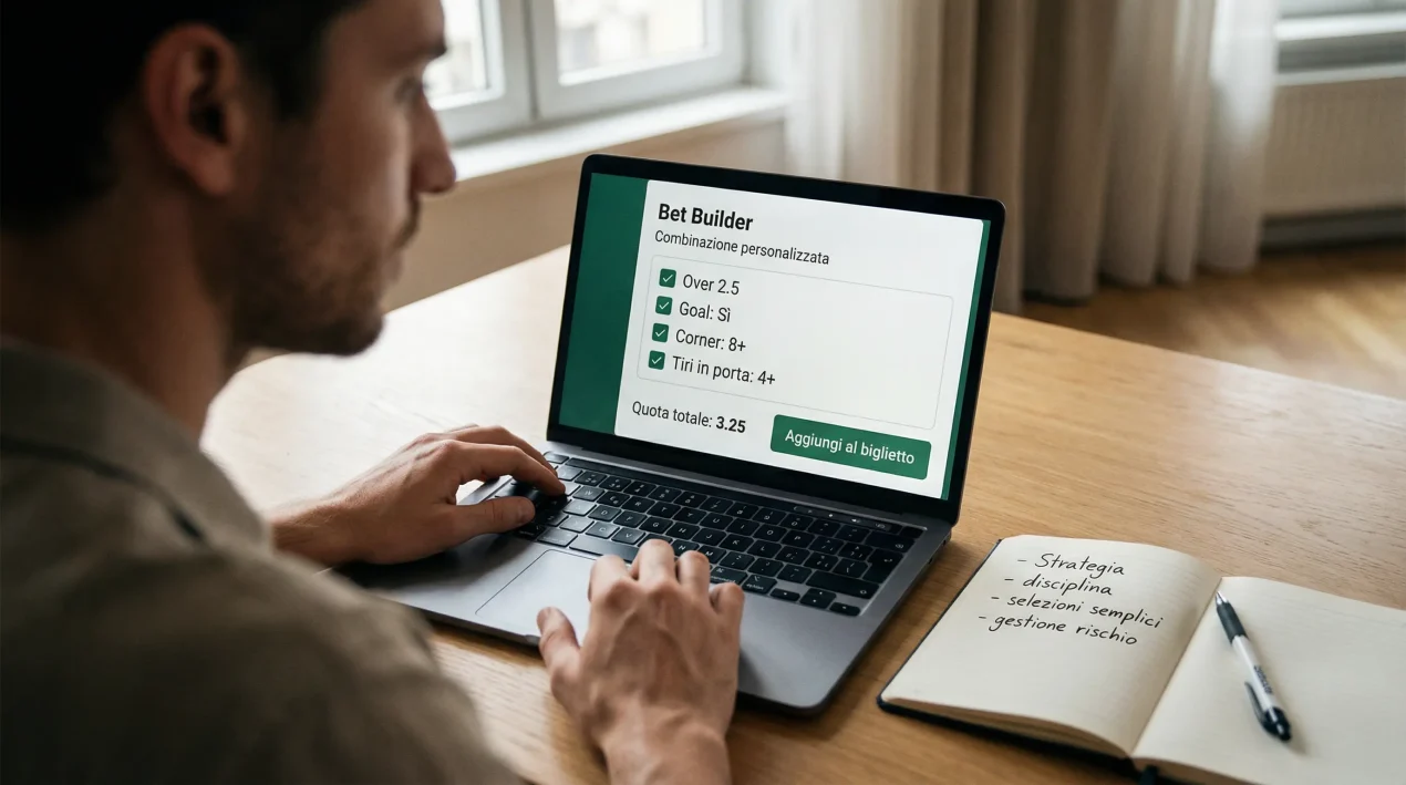Bet Builder: Come Creare Scommesse Personalizzate sulla Stessa Partita