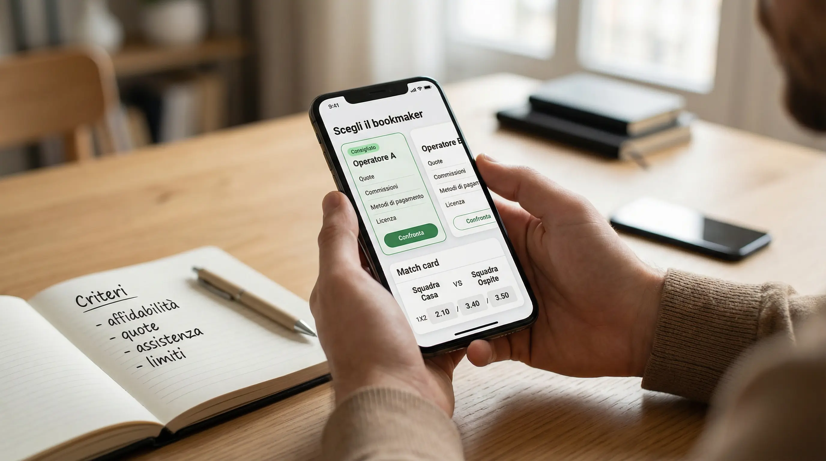 Come scegliere il miglior bookmaker per scommesse calcio