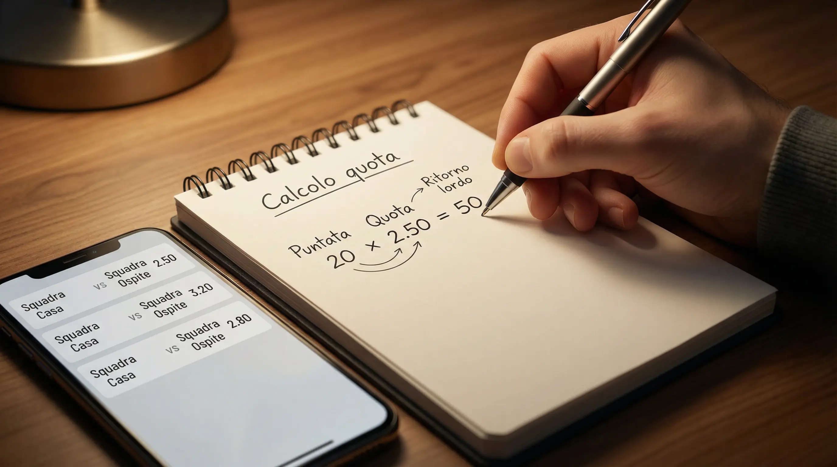 Come funzionano le quote nelle scommesse calcio