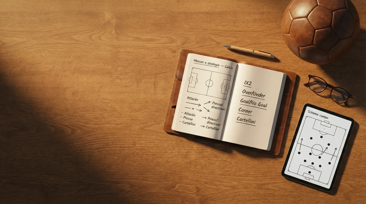 Tipi di Scommesse Calcio: Guida Completa ai Mercati Disponibili