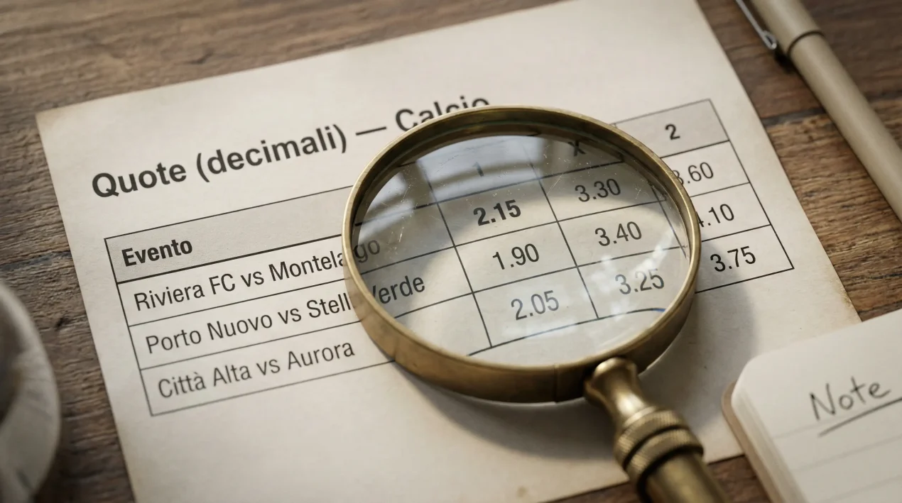 Value Bet nel Calcio: Come Trovare Quote Sbagliate dai Bookmaker